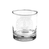 Utah State University Seal Whiskey Glass
